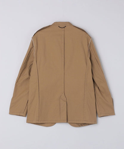 SHIPS:〈手洗い可能・セットアップ対応〉ウォッシュド ピケ 2ボタン ジャケット