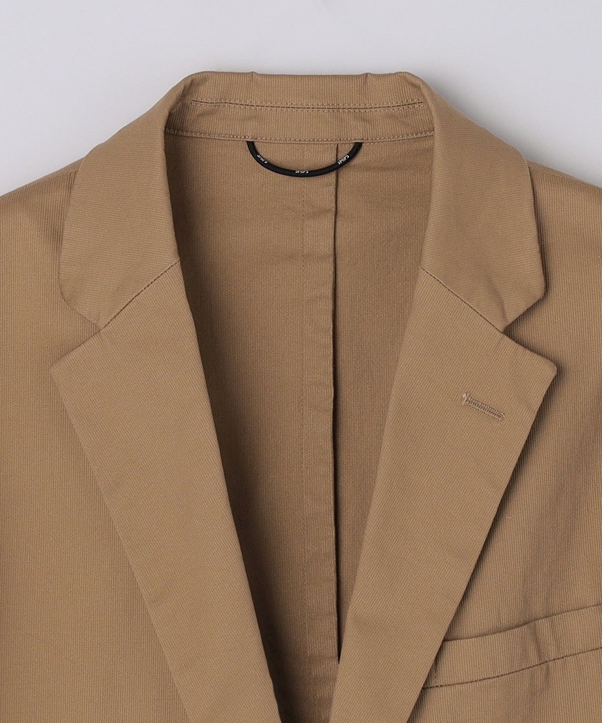 SHIPS:〈手洗い可能・セットアップ対応〉ウォッシュド ピケ 2ボタン ジャケット