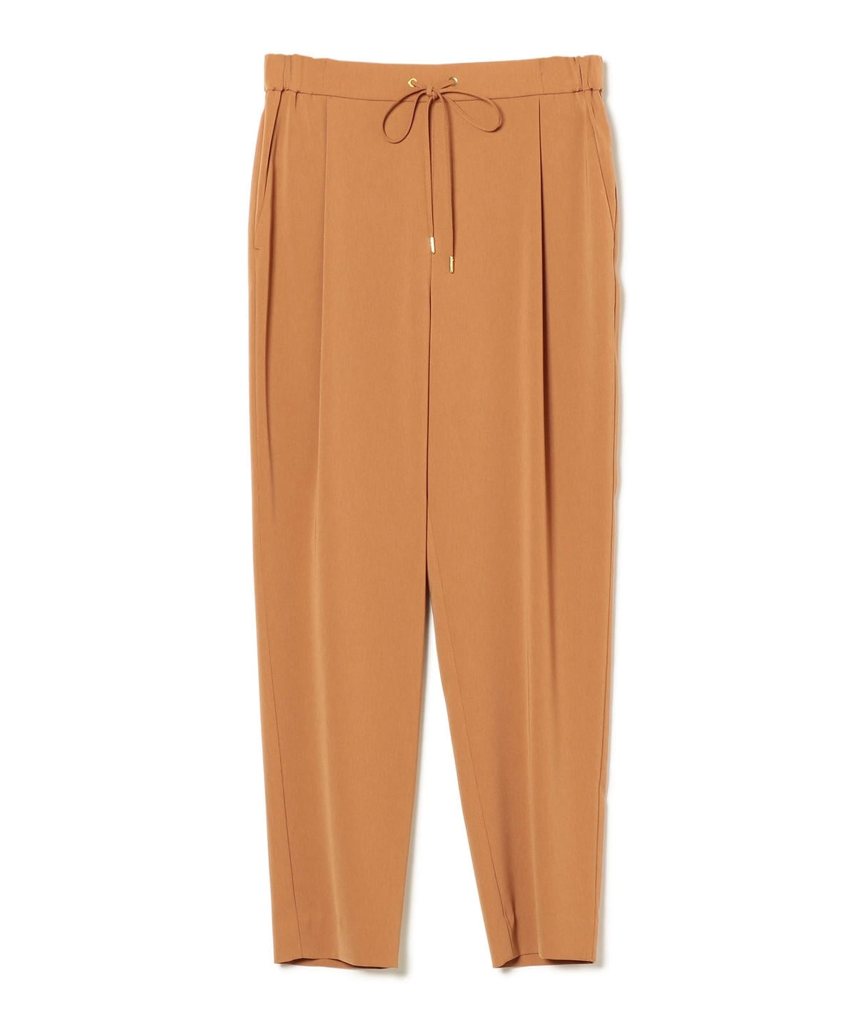 ドローストリングテーパードパンツ