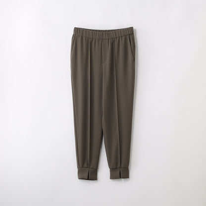 〈手洗い可能〉スリットドロストパンツ