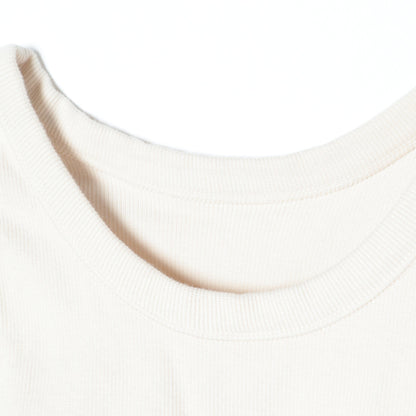 〈手洗い可能〉カップ付き リブ タンクトップ