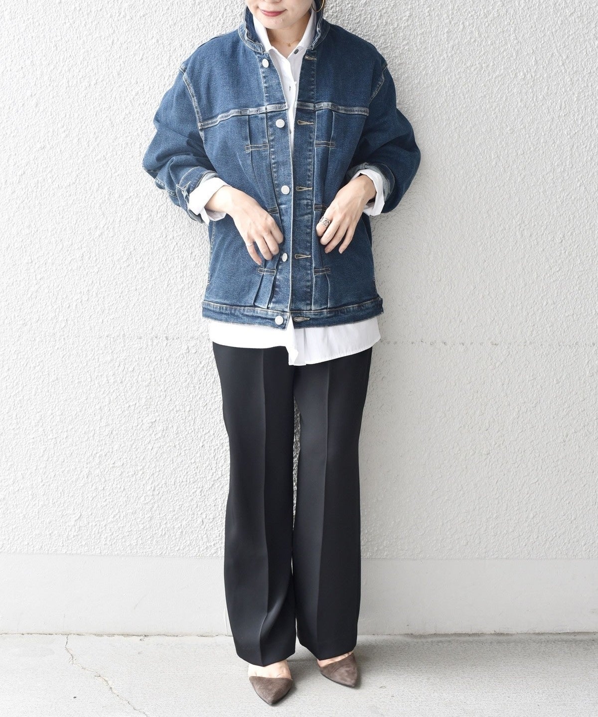 【WEB限定】〈手洗い可能〉スーパーストレッチデニムジャケット