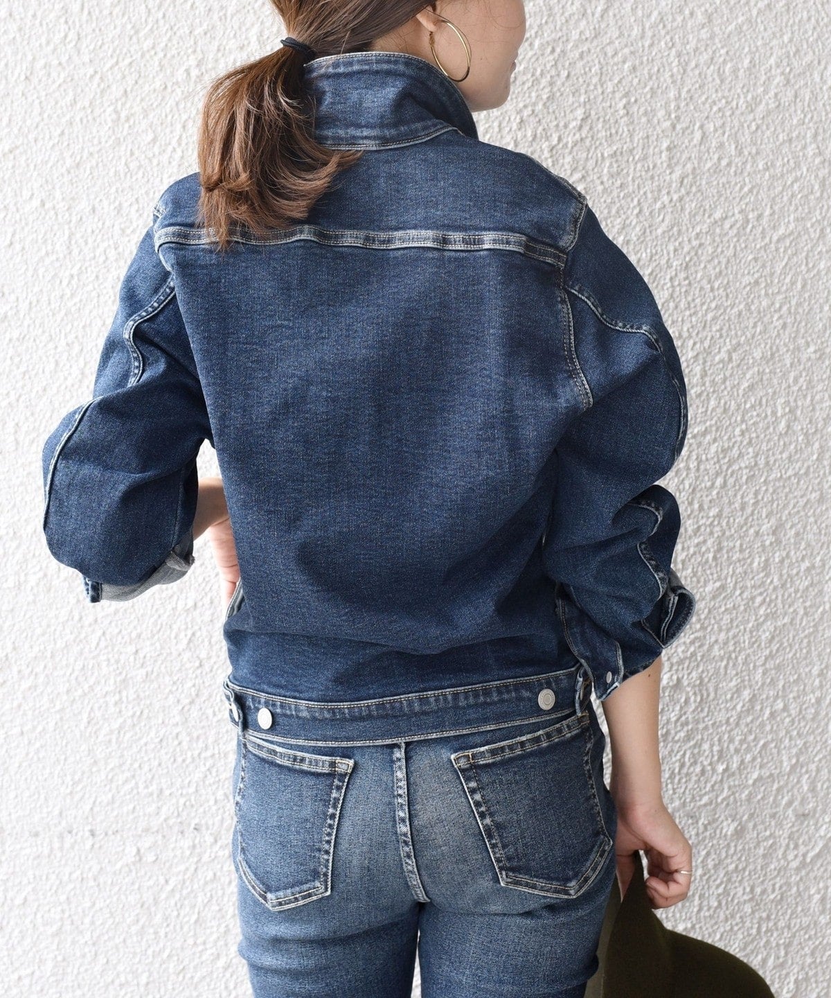 【WEB限定】〈手洗い可能〉スーパーストレッチデニムジャケット