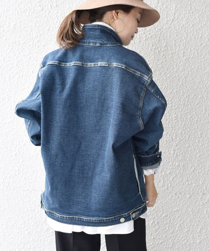【WEB限定】〈手洗い可能〉スーパーストレッチデニムジャケット