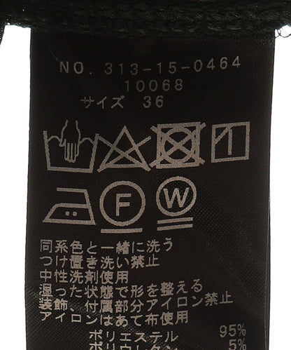 〈手洗い可能〉ソリッドセミワイドパンツ