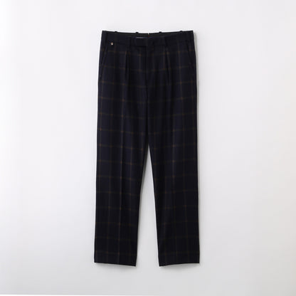 BERNARD.Z WINDOWPANE 1-PLEATS