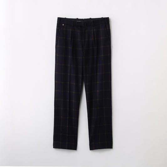 BERNARD.Z WINDOWPANE 1-PLEATS