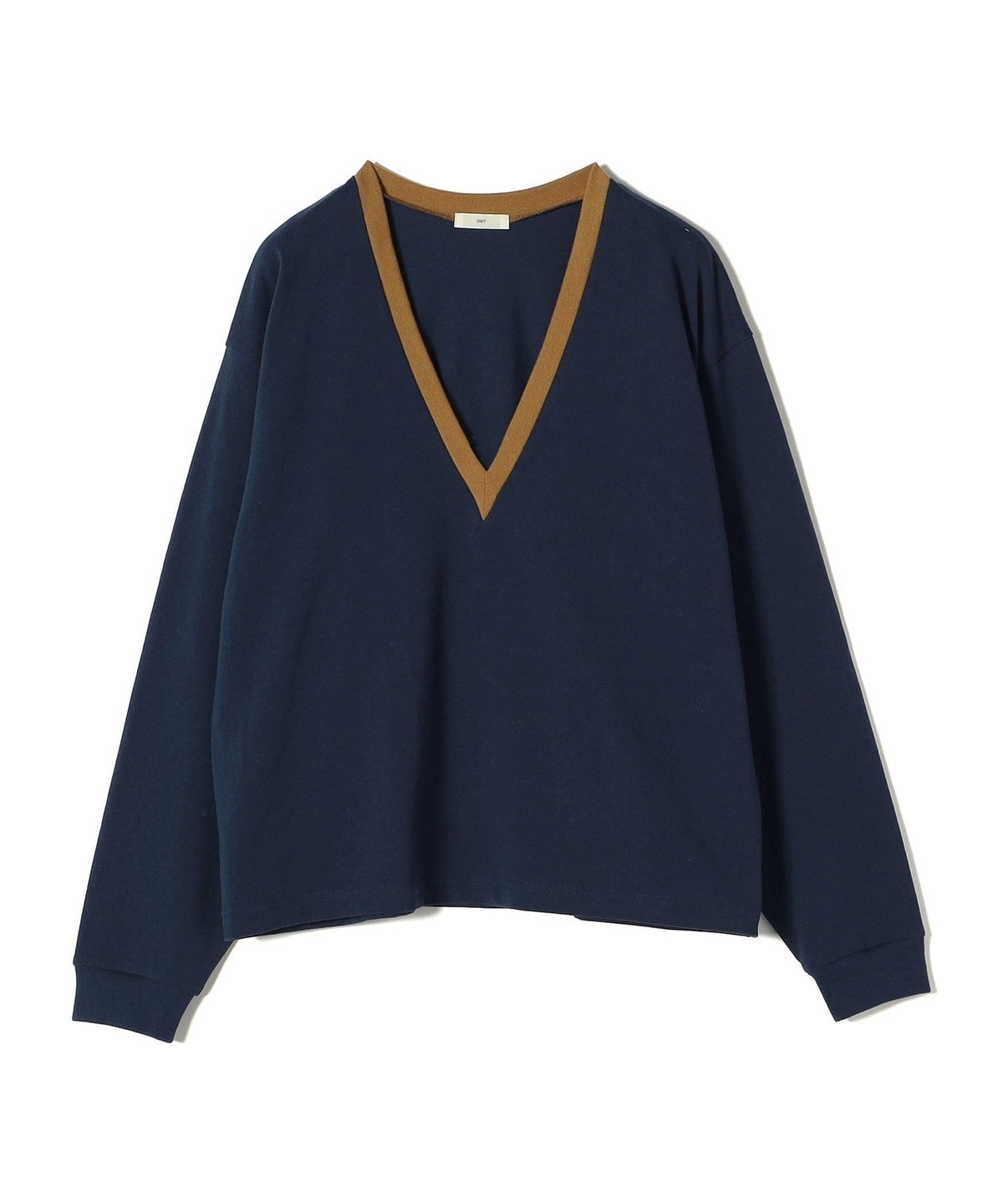 【SHIPS別注】onit:〈洗濯機可能〉ディープ Vネック ロング スリーブ TEE