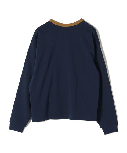 【SHIPS別注】onit:〈洗濯機可能〉ディープ Vネック ロング スリーブ TEE