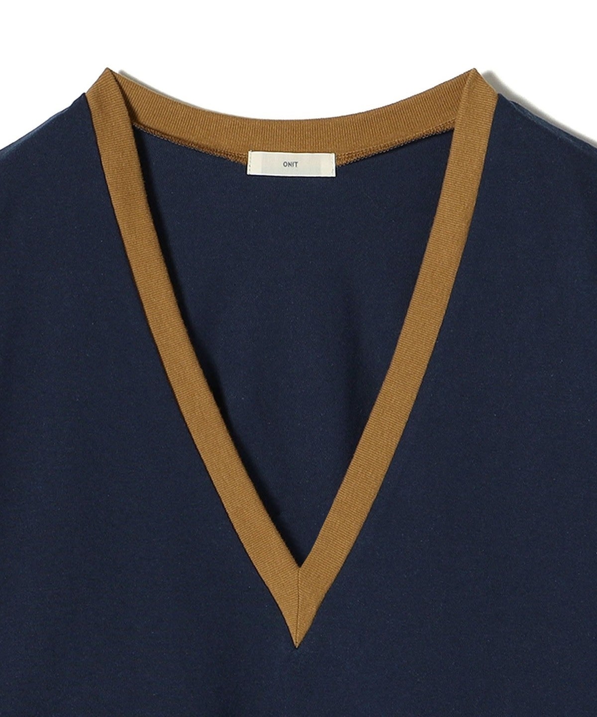 【SHIPS別注】onit:〈洗濯機可能〉ディープ Vネック ロング スリーブ TEE