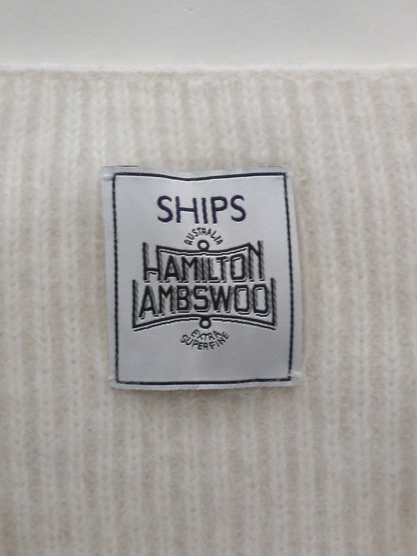HAMILTON アンゴラVネックプルオーバー