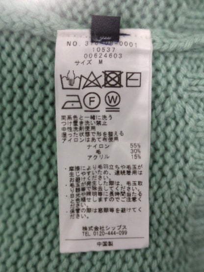 〈手洗い可能〉サイド スリット タートル プルオーバー