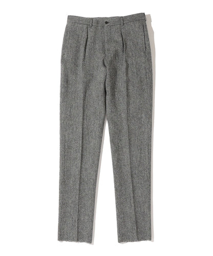 Southwick: HarrisTweed 1タック IVY トラウザーズ