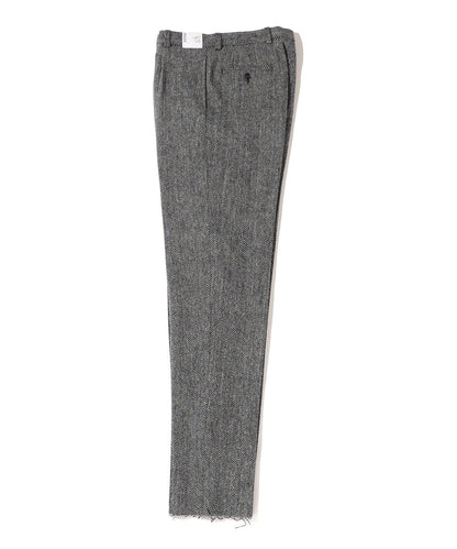 Southwick: HarrisTweed 1タック IVY トラウザーズ