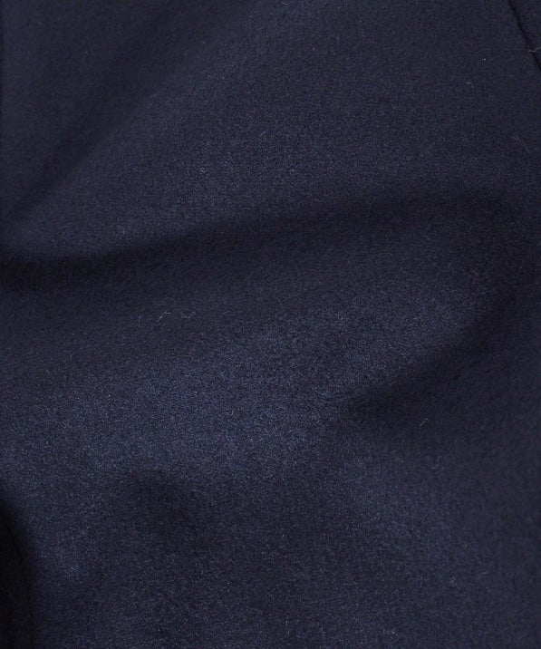 SHIPS: HAMILTON LAMBSWOOL メルトン シングル Pコート REG