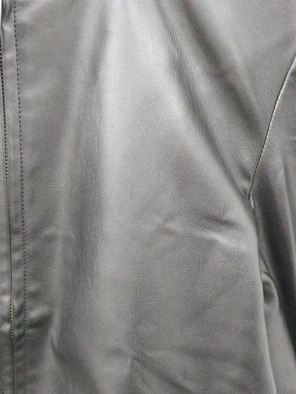 SHIPS: Synthetic Leather シングルライダース ジャケット 22SS