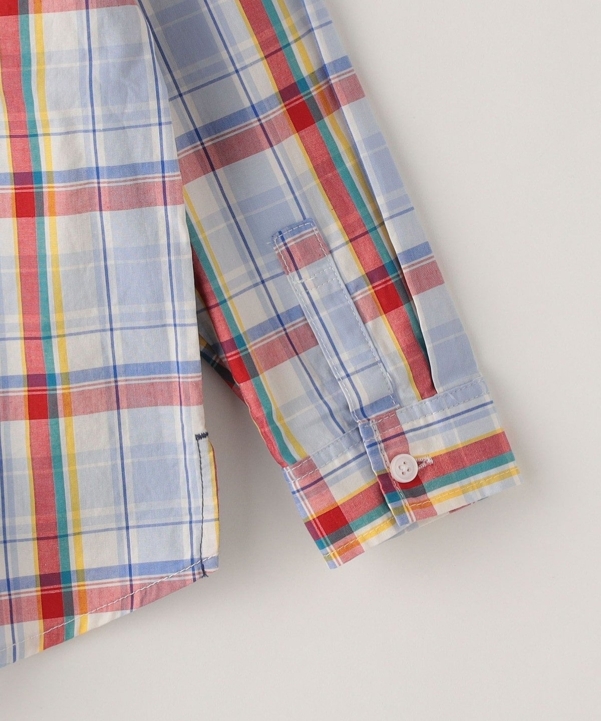 SHIPS KIDS:シャツ コンビ カットソー(100〜130cm)