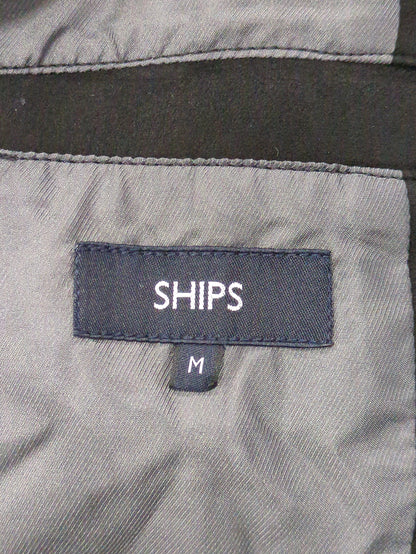 SHIPS: マシュマロスエード シングルライダース ジャケット