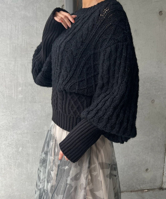 TERRAOЯY For SHIPS:配色ニット