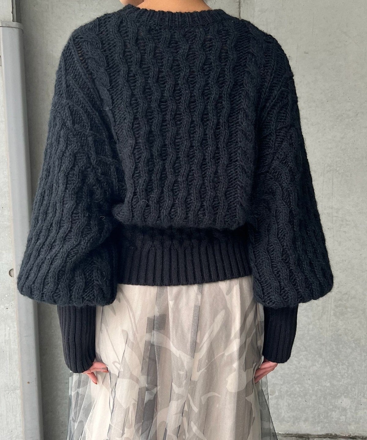 TERRAOЯY For SHIPS:配色ニット