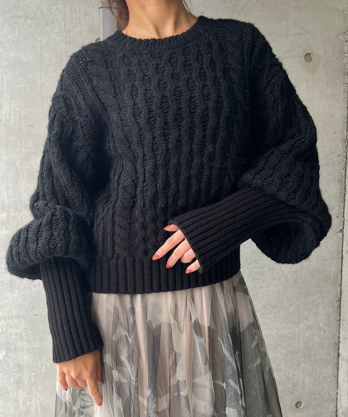 TERRAOЯY For SHIPS:配色ニット