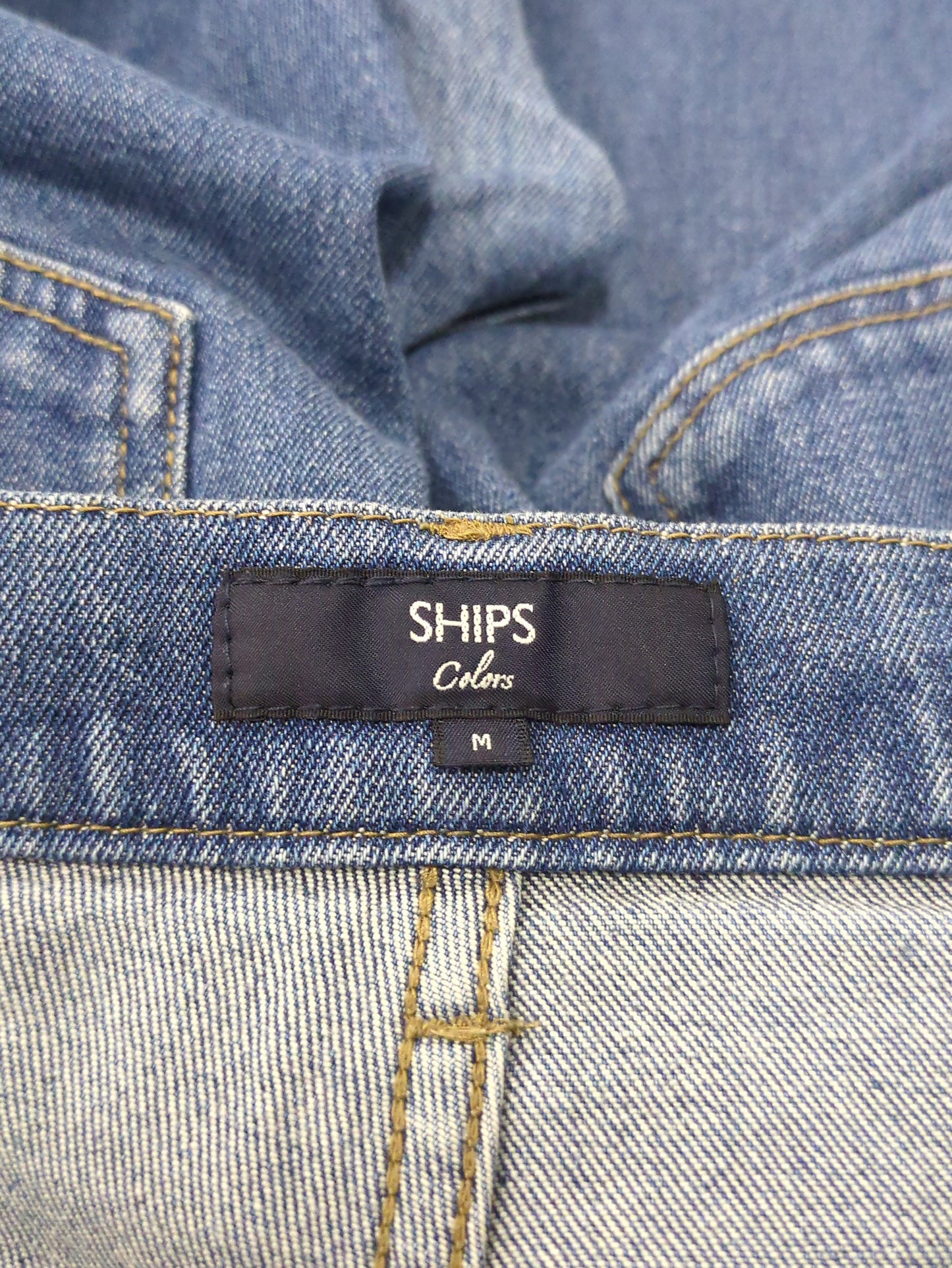 SHIPS Colors : テーパード デニムパンツ