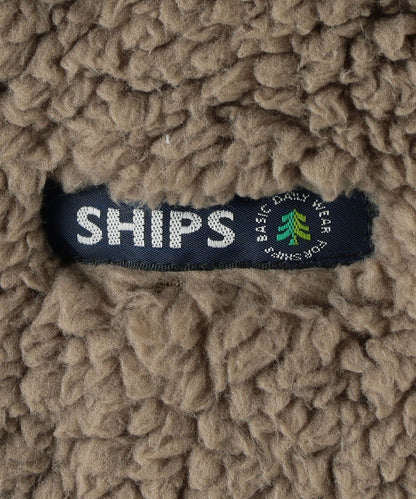 SHIPS KIDS:＜撥水＞ボア リバーシブル フード ジャケット(145〜160cm)