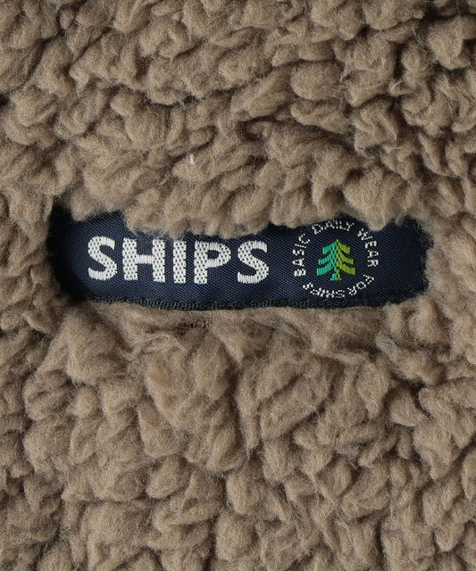 SHIPS KIDS:＜撥水＞ボア リバーシブル フード ジャケット(145〜160cm)