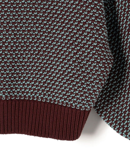 〈手洗い可能〉前後 2WAY ジャカード プルオーバー 24SS