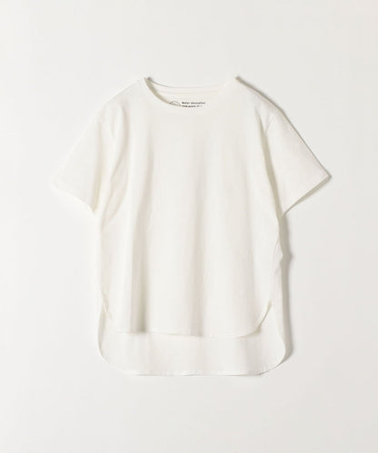 SHIPS any: ラウンドヘム ハーフスリーブ TEE2〈吸水速乾〉