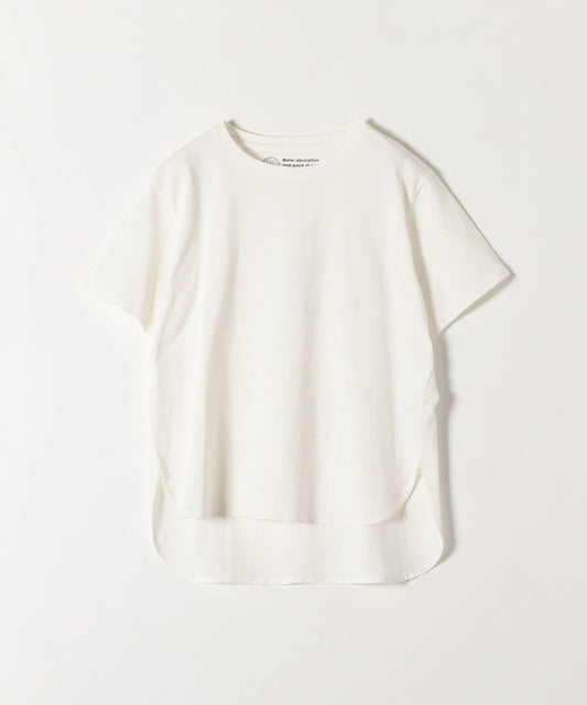 SHIPS any: ラウンドヘム ハーフスリーブ TEE2〈吸水速乾〉