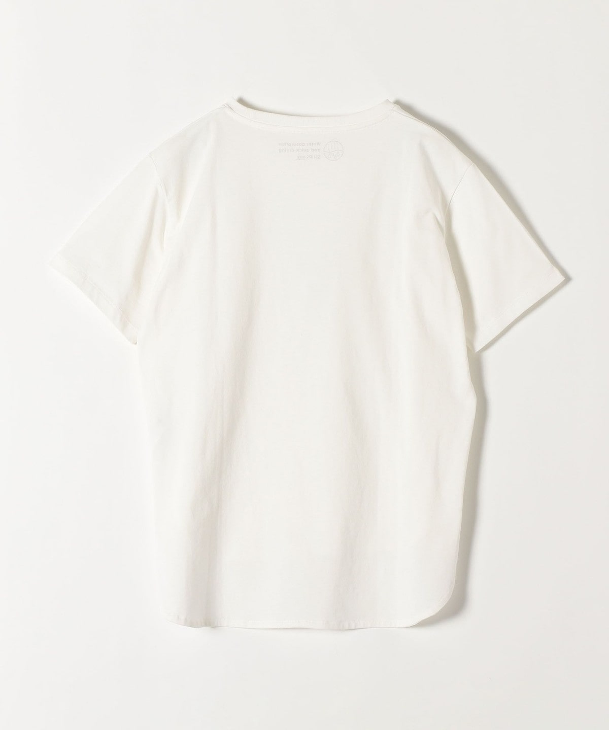 SHIPS any: ラウンドヘム ハーフスリーブ TEE2〈吸水速乾〉
