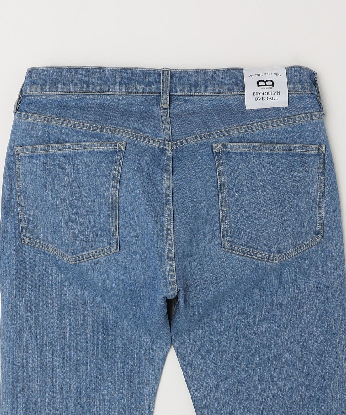 【SHIPS any別注】BROOKLYN OVERALL: スキニーフィット デニムパンツ