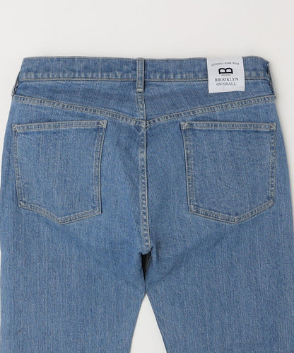 【SHIPS any別注】BROOKLYN OVERALL: スキニーフィット デニムパンツ