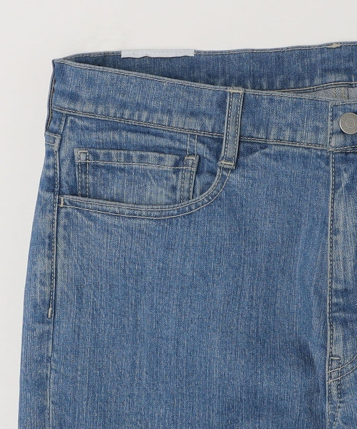 【SHIPS any別注】BROOKLYN OVERALL: スキニーフィット デニムパンツ