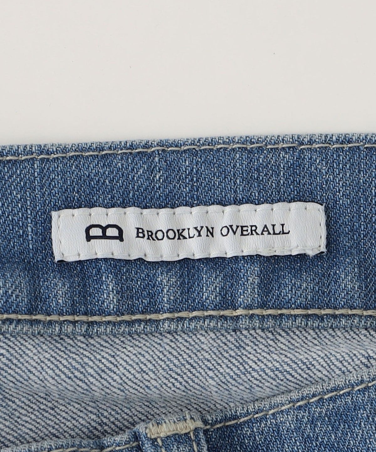 【SHIPS any別注】BROOKLYN OVERALL: スキニーフィット デニムパンツ