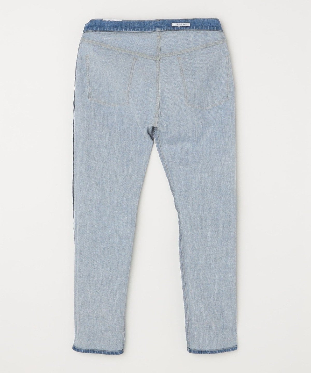 【SHIPS any別注】BROOKLYN OVERALL: スキニーフィット デニムパンツ
