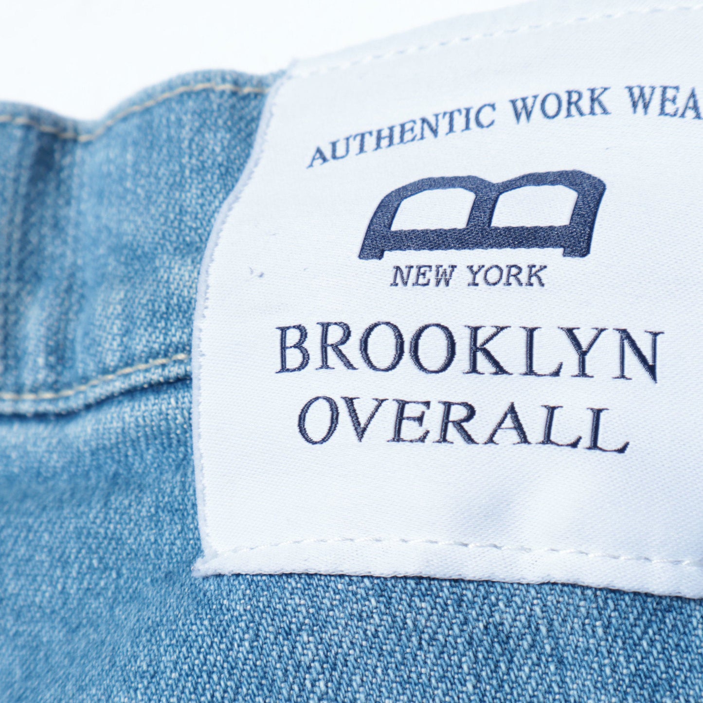 【SHIPS any別注】BROOKLYN OVERALL: スキニーフィット デニムパンツ