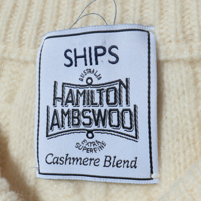 HAMILTON カシミヤケーブルニット