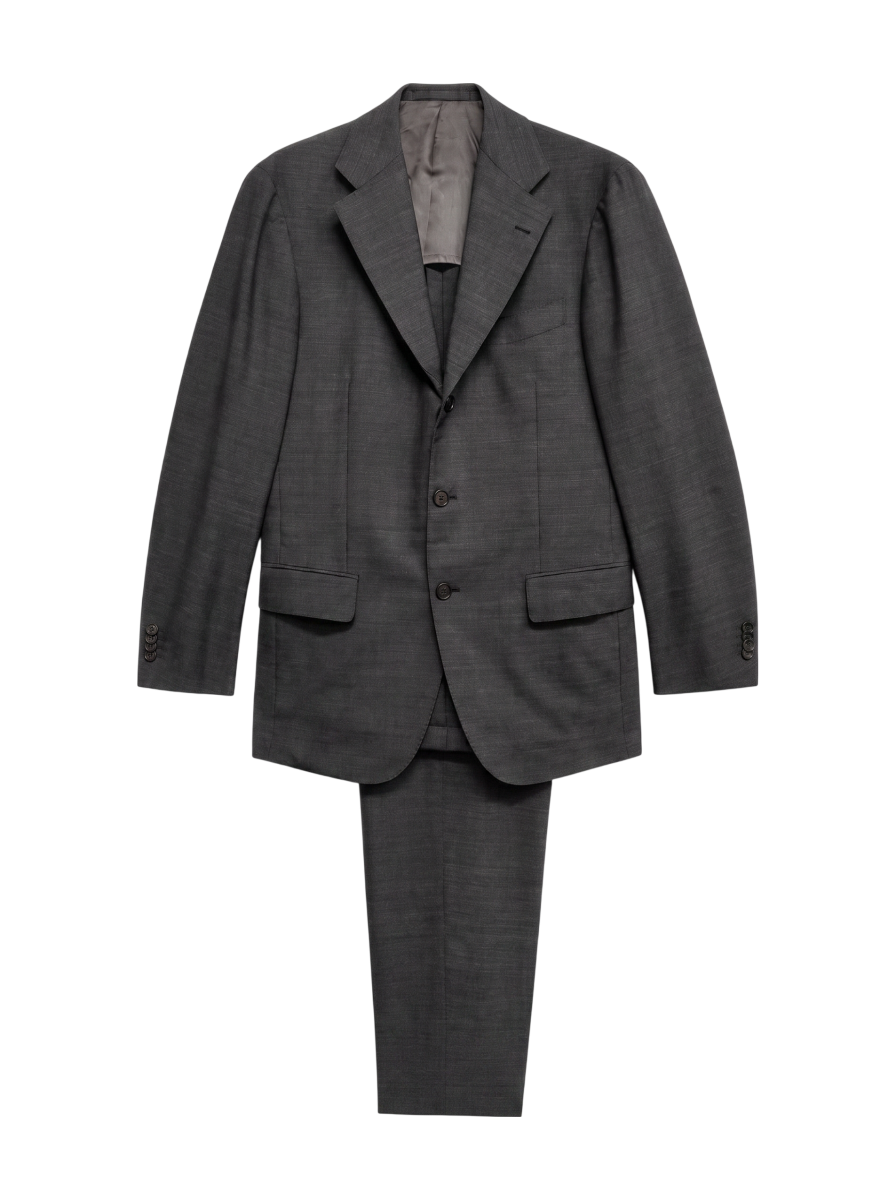 SD:【RING JACKET×CANONICO×SHIPS】ピンヘッド スーツ(チャコールグレー)