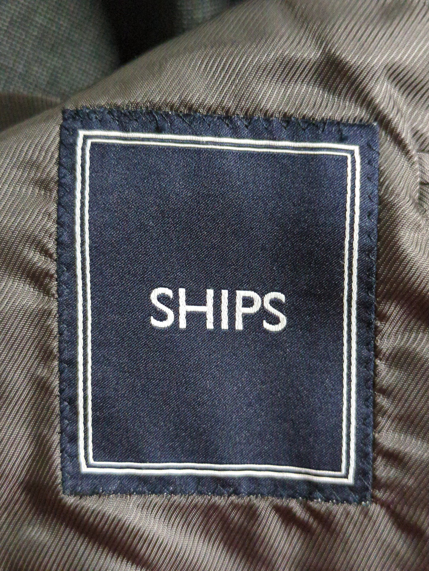 SD:【RING JACKET×CANONICO×SHIPS】ピンヘッド スーツ(チャコールグレー)