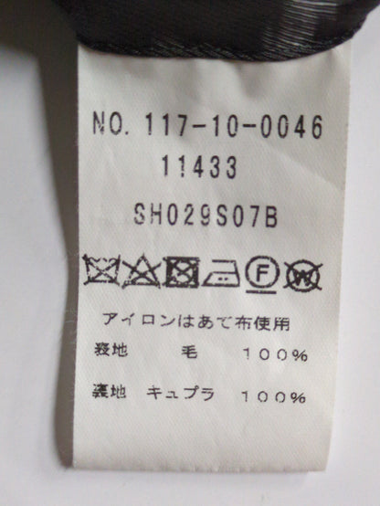 SD:【RING JACKET×CANONICO×SHIPS】ピンヘッド スーツ(チャコールグレー)