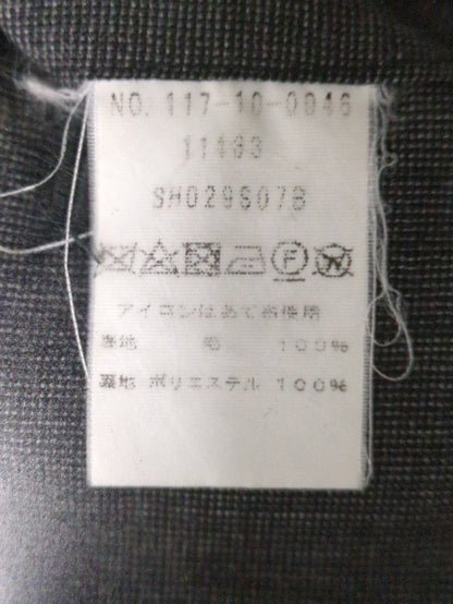 SD:【RING JACKET×CANONICO×SHIPS】ピンヘッド スーツ(チャコールグレー)