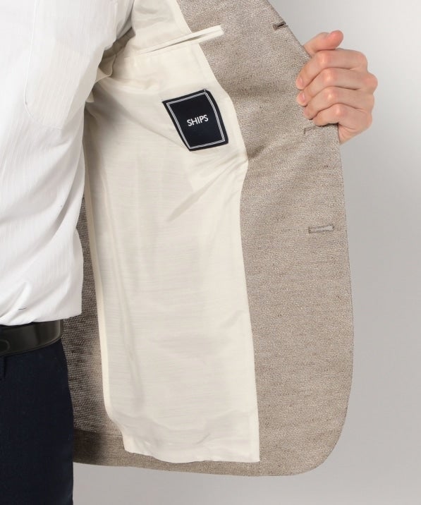 SD: メランジ ソリッド ジャージー ジャケット