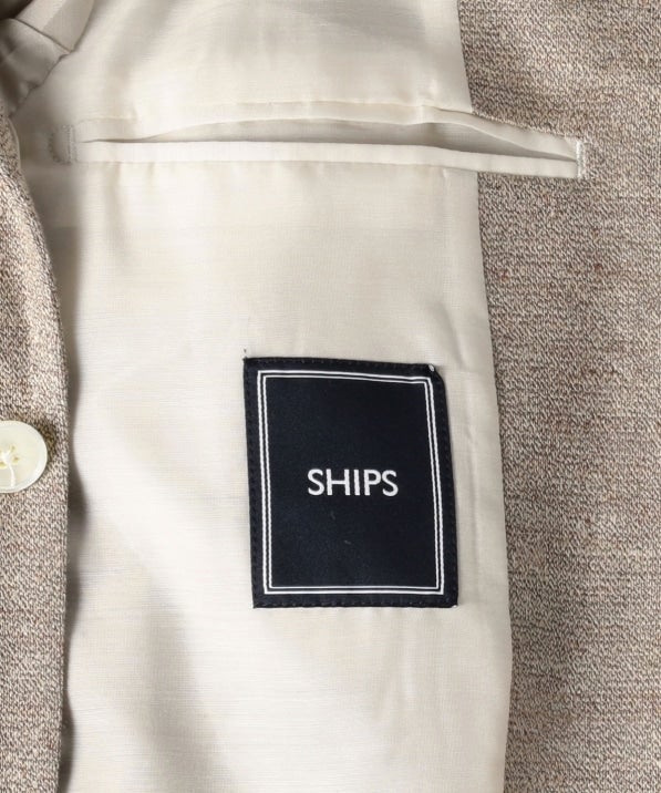 SD: メランジ ソリッド ジャージー ジャケット