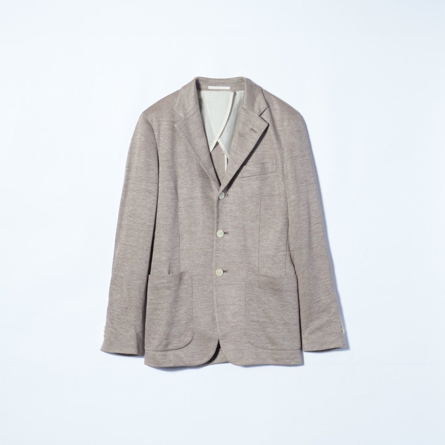 SD: メランジ ソリッド ジャージー ジャケット