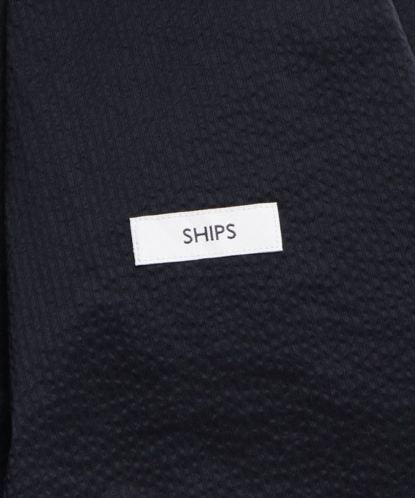 SHIPS: COOLMAX(R) シアサッカー ストレッチ ジャケット