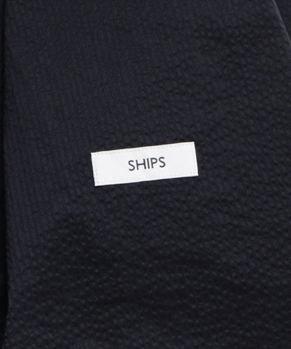 SHIPS: COOLMAX(R) シアサッカー ストレッチ ジャケット