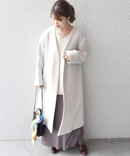 BELLANDI ノーラペルコート