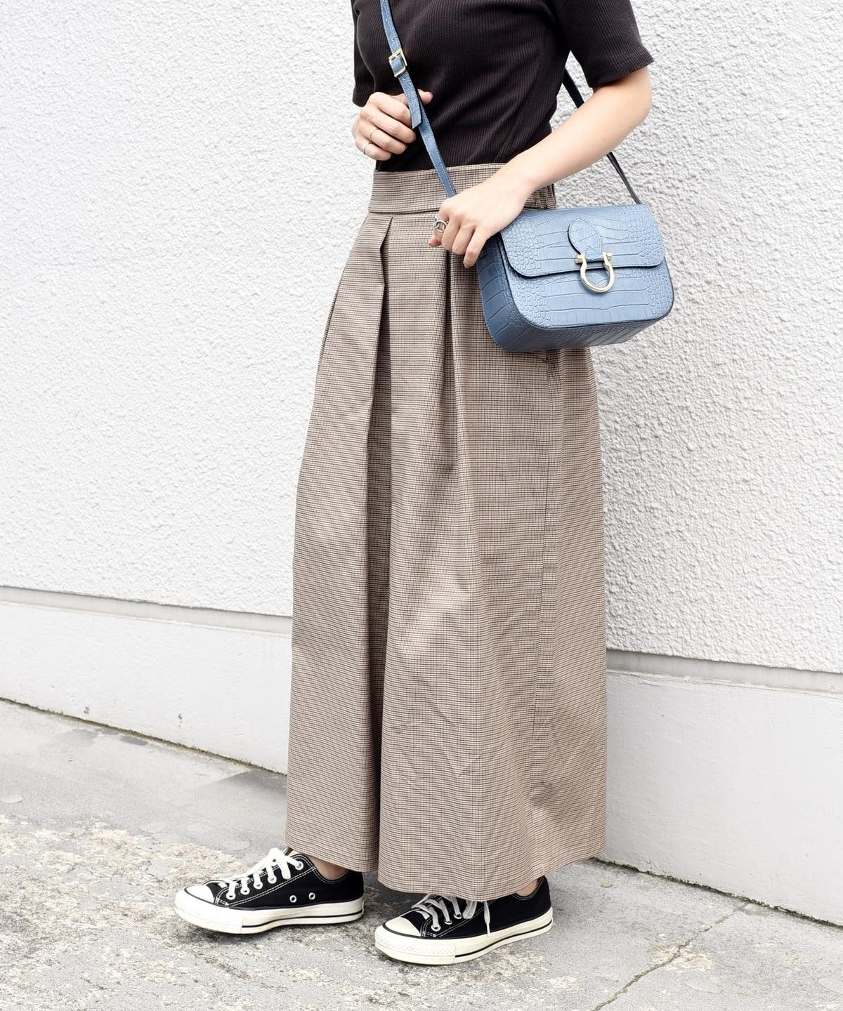 liflattie ships:チェックタックキュロット